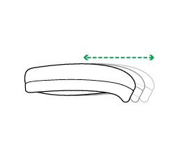 Seat Depth Adjuster ( 2 5/8" range) - SD